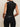 Sexy High Neck Sleeveless PU Leather Top