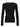 Dark Gothic Lace-Trimmed Long Sleeve Top