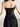 Black Faux Leather Sleeveless Corset Top