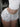 Y2K-Inspired White Faux Fur Mini Skirt