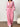 Y2K Style Pink Zip-Up Hoodie and Pants Set