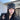 PU Navy Cap Slimming Duckbill Hat