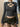Y2K Gothic Lace Panel Cut-Out T-Shirt
