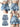 High-Waisted Ruffled Denim Mini Skirt
