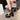 2025 New Black Style Thick Sole Platform Heels