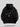 Star Print Loose-Fitting Mid-Length Hoodie