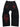 Jeans Black with Red Skeleton Print
