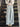Elegant Blue & White Checkered Wide-Leg Pants
