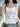 Contrast Lace Trim A-Line Tank Top