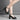 Black Round Toe High Heels