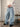 1pc American Distressed Washed Loose Fit Jeans