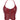 Red Faux Leather Punk Style Halter Top