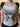 Gothic Print T-Shirt with Contrast Lace Trim