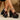 Glossy Black Mary Jane High Heels
