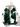 Letters Embroidered Striped Baseball Jacket