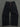 Jeans Black with Red Skeleton Print