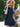 American Preppy Collar Ruffled Hem A-Line Dress