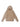 Vintage Washed Brown Cotton Hoodie