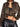 Leopard Print Faux Fur Zip-Up Hoodie