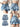 High-Waisted Ruffled Denim Mini Skirt