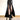 Y2K Style Biker Belted Split Skirt