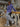 ACID-WASH BARBED WIRE DESIGN STRAIGHT LEG LONG PANTS