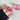 ADJUSTABLE PINK GLITTER BOW RING Y2K