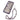 AMETHYST STRAP CLEAR PHONE CASE
