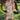 ANGEL PRINT CORSET SKIRT SET CELESTIAL CHERUB