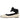 ANKLE TIE BALLET FLATS WITH BLACK RIBBONS