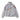 ASYMMETRICAL BLACK PUFFER JACKET WITH TURN-DOWN COLLAR AND COTTON LINING