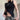 ASYMMETRICAL BLACK TOP STAR EMBLEM STARGIRL AESTHETIC