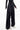 ASYMMETRICAL BLACK WIDE-LEG PANTS VINTAGE BLACK SUIT