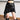 ASYMMETRICAL VEGAN LEATHER SKIRT WAIST APPROXIMATELY 25 INCHES