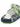 ATHLETIC SHOES WHITE WITH BLACK SOLES - SPORTS FOOTWEAR FOR ACTIVE