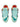 ATHLETIC SHOES WHITE WITH BLACK SOLES - SPORTS FOOTWEAR FOR ACTIVE