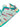 ATHLETIC SHOES WHITE WITH BLACK SOLES - SPORTS FOOTWEAR FOR ACTIVE