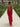 BACKLESS RED GOWN WITH DELICATE FLORAL EMBELLISHMENTS