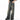 BAGGY ACID-WASH DENIM JEANS WITH BELT - WASHED DENIM JEANS