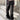 BAGGY BLACK JEANS WITH STAR DETAILS