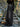 BAGGY BLACK JEANS WITH WIDE LEG AND LONG LENGTH