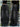 BAGGY BLACK JEANS WITH WIDE LEG AND LONG LENGTH