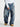 BAGGY BLUE JEANS HIGH-QUALITY MATERIALS WIDE JEANS