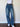 BAGGY BLUE JEANS WITH BROWN BELT BOYFRIEND CUT JEANS - Sweetheart Supplies