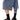 BAGGY DENIM SHORTS WITH BELT - WASHED DENIM JORTS