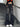 BAGGY JEANS WITH STAR PATCHES - DARK Y2K STAR STYLE