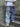 BAGGY JEANS WITH TWO TONES WIDE LEG DENIM PANTS