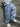 BAGGY JEANS WITH TWO TONES WIDE LEG DENIM PANTS