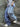 BAGGY JEANS WITH TWO TONES WIDE LEG DENIM PANTS