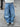 BAGGY LIGHT BLUE JEANS WASHED FINISH LOOSE FIT